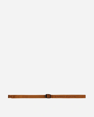 Rayon Vert Ladderlock Rayon Belt Double In Brown