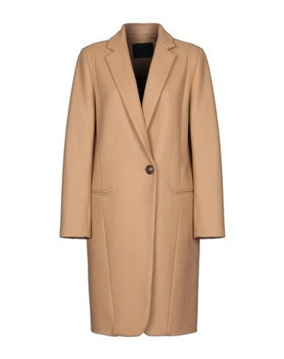 Off Coat In Camel