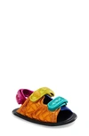 Kurt Geiger Kids' Orson Sandal In Orange Multi