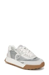 Sam Edelman Luna Sneaker In Silver/off White