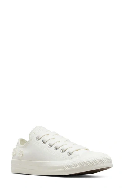 Converse Women's Flower Play Canvas Low-top Sneakers In Egret