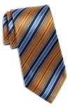 Nordstrom Stripe Silk Tie In Yellow
