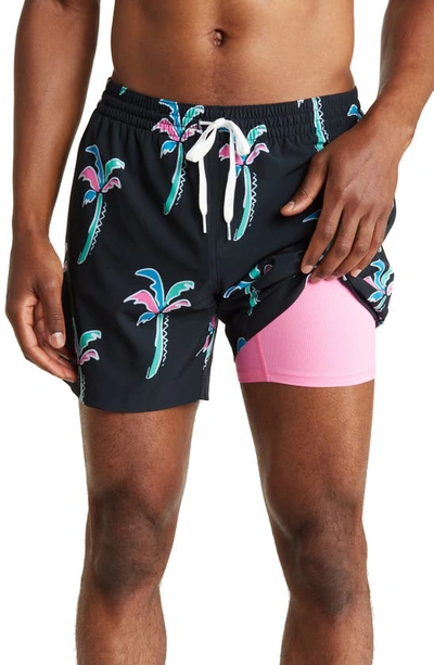 Chubbies Classic Lined 5.5-inch Swim Trunks In The Havana Nights