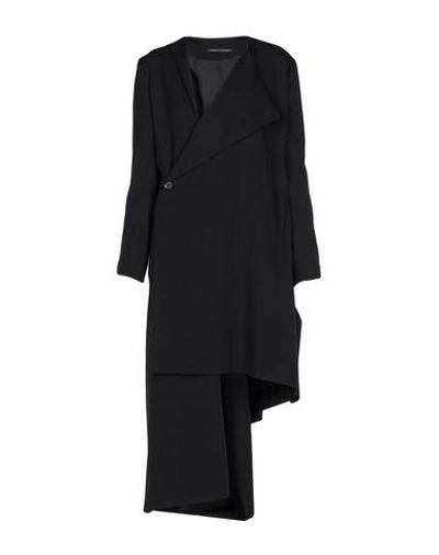 Yohji Yamamoto Full-length Jacket In Black