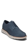 Cole Haan Zerogrand Remastered Plain Toe Derby In Navy Blazer/ Paloma