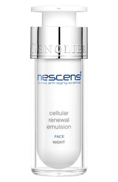 Nescens Cell Renewal Night Emulsion, 1 oz In White