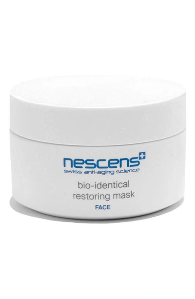 Nescens Bio-identical Restoring Face Mask, 3.5 oz In White