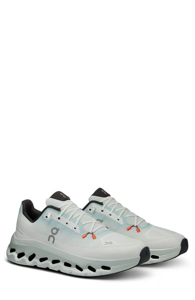On Cloudtitlt Running Shoe In Mineral/ Ivory