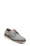 Florsheim Kids' Highland Plain Toe Oxford In Gray