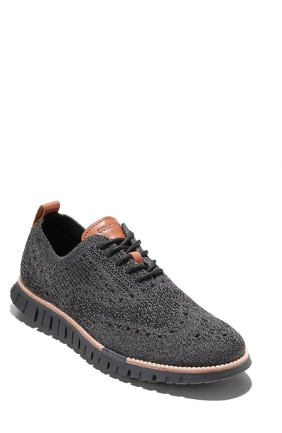 Cole Haan Zerogrand Remastered Stitchlite™ Oxford In Magnet/ Black