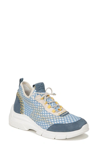 Sam Edelman Chelsie Knit Trainer In Summer Sky/blue Mist