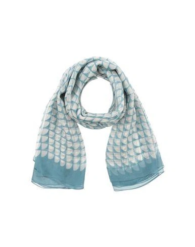 Jonathan Saunders Scarves In Turquoise