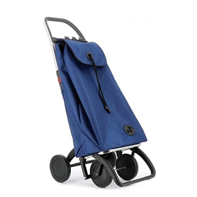 Rolser I-max Mf 4 Wheel Foldable Shopping Trolley - Klein In Blue