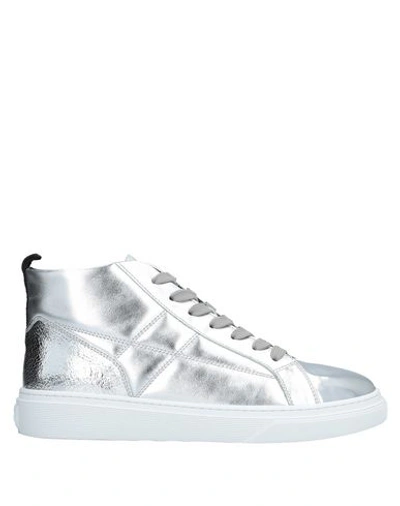 Hogan Sneakers In Silver