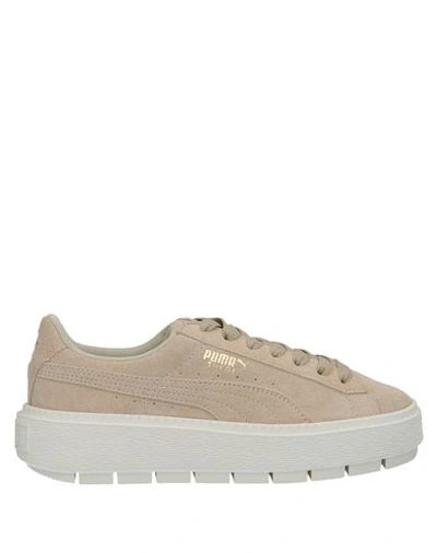 Puma Sneakers In Beige
