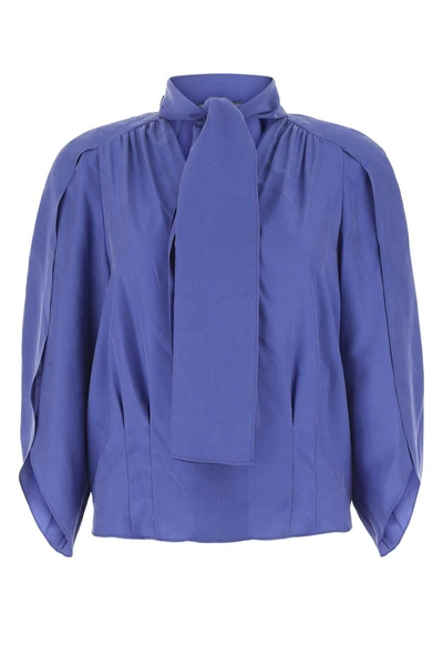 Alberta Ferretti Shirts In Blue