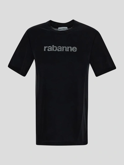 Rabanne T-shirts And Polos In Black