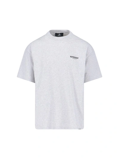Represent T-shirts And Polos In Grey
