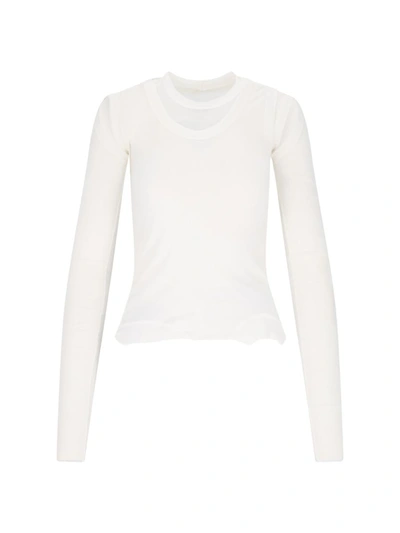 Rick Owens Top In White