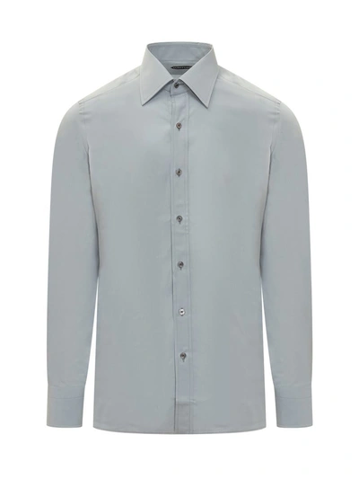 Tom Ford Slim Fit Shirt In Blue
