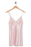 In Bloom By Jonquil Bridal Satin Chemise In Pale Lilac
