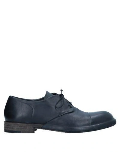 Del Carlo Lace-up Shoes In Black
