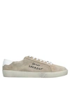 Saint Laurent Sneakers In Sand