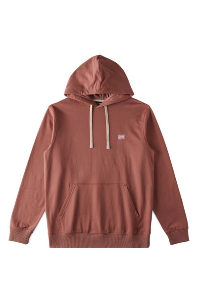 Billabong All Day Hoodie In Rosewood