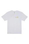Billabong Arch Fill Graphic T-shirt In White