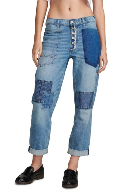 Lucky Brand Mid Rise Boyfriend Jeans In Party Mix