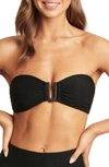 Sea Level U-bar Bikini Top In Black