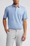 Peter Millar Solid Jersey Performance Polo In Infinity