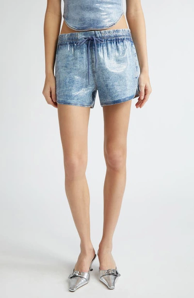 Diesel De-sunny Drawstring Shorts In Denim