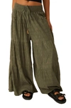 Free People Free-est In Paradise Wide Leg Pants In Multi