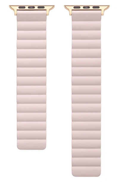 The Posh Tech Silicone 22mm Apple Watch® Watchband In Blush Pink