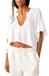 Fp Movement Reflect Relaxed Crop Top In White