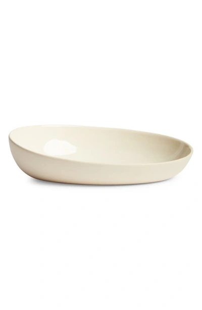 Homa Studios Ampersand Stoneware Soup Bowl In Neutral