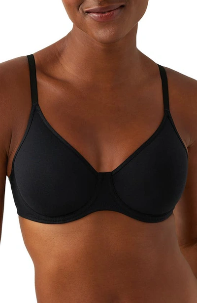 B.tempt'd By Wacoal Cotton To A Tee Underwire Unlined Bra In Night
