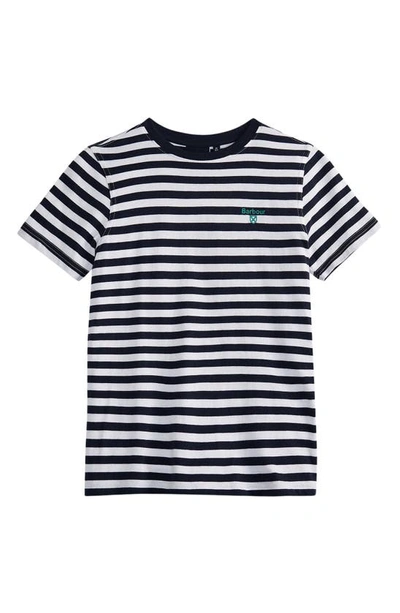 Barbour Kids' Little Boy's & Boy's Finley Stripe T-shirt In Navy