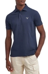 Barbour Lightweight Sports Piqué Polo In Navy
