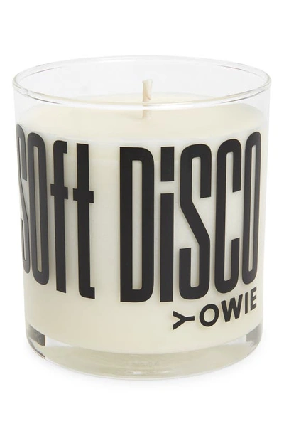 Yowie Soft Disco Candle In White