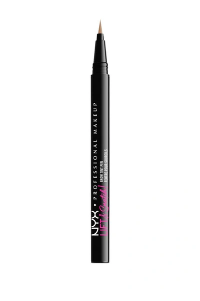 Nyx Professional Makeup Lift & Snatch Brow Tint Pen In Blonde