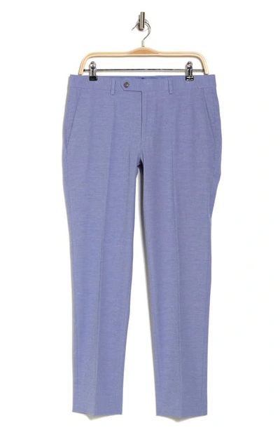 Calvin Klein Collection Slim Trousers In Bright Blue
