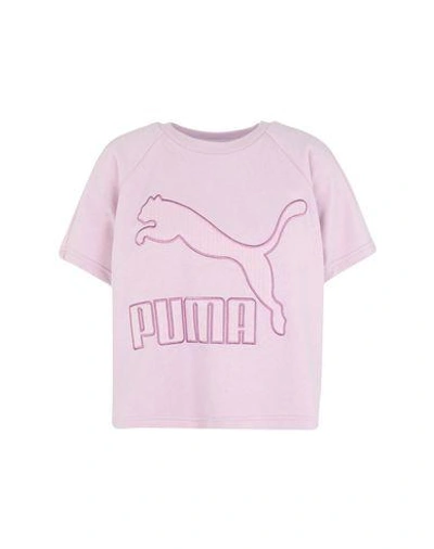 Puma Sweatshirt In Lilac