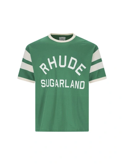 Rhude Green 'sugarland' T-shirt