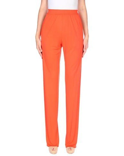 Emilio Pucci Casual Pants In Orange