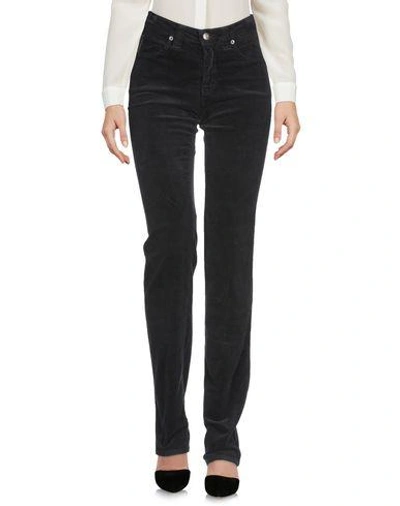 Armani Jeans Casual Pants In Black