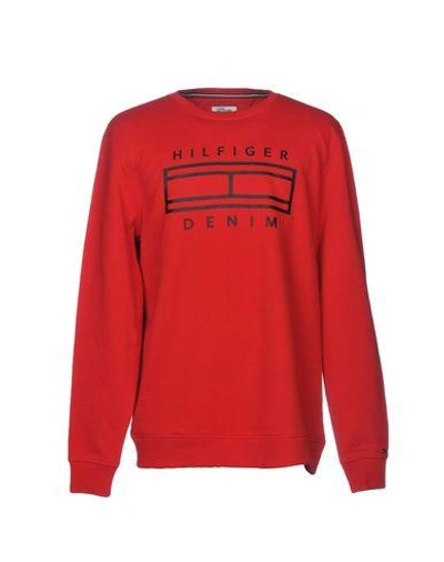 Tommy Hilfiger Sweatshirt In Red