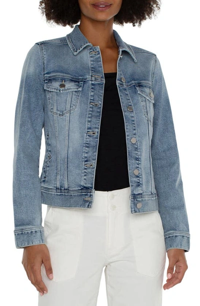 Liverpool Los Angeles Classic Denim Jacket In Cabrillo