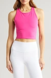 Beyond Yoga Powerbeyond Strive Crop Tank In Pink Energy